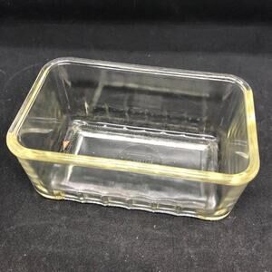 Small Vintage Glasbake Casserole Baking Refrigerator Storage Dish, No Lid
